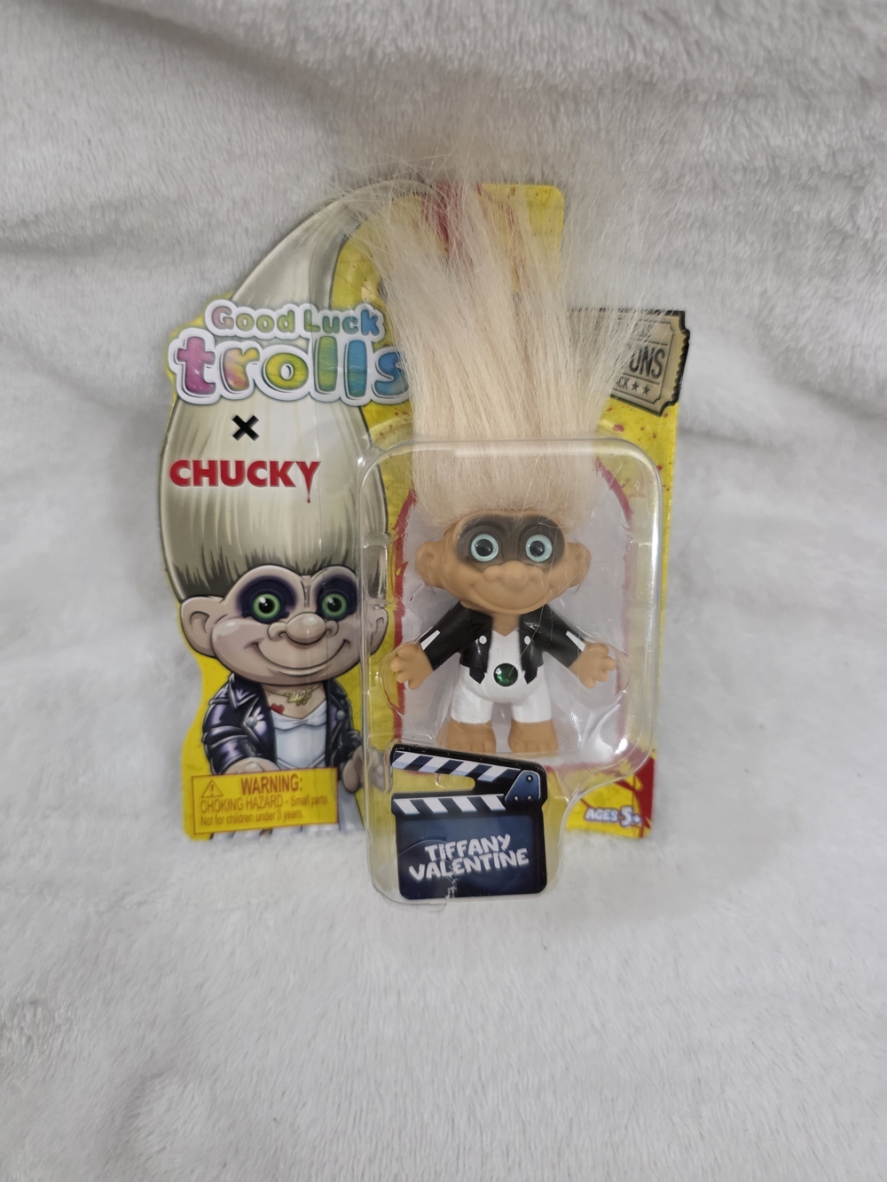 Tiffany Valentine Blonde Hair Collectible Trolls X Chucky